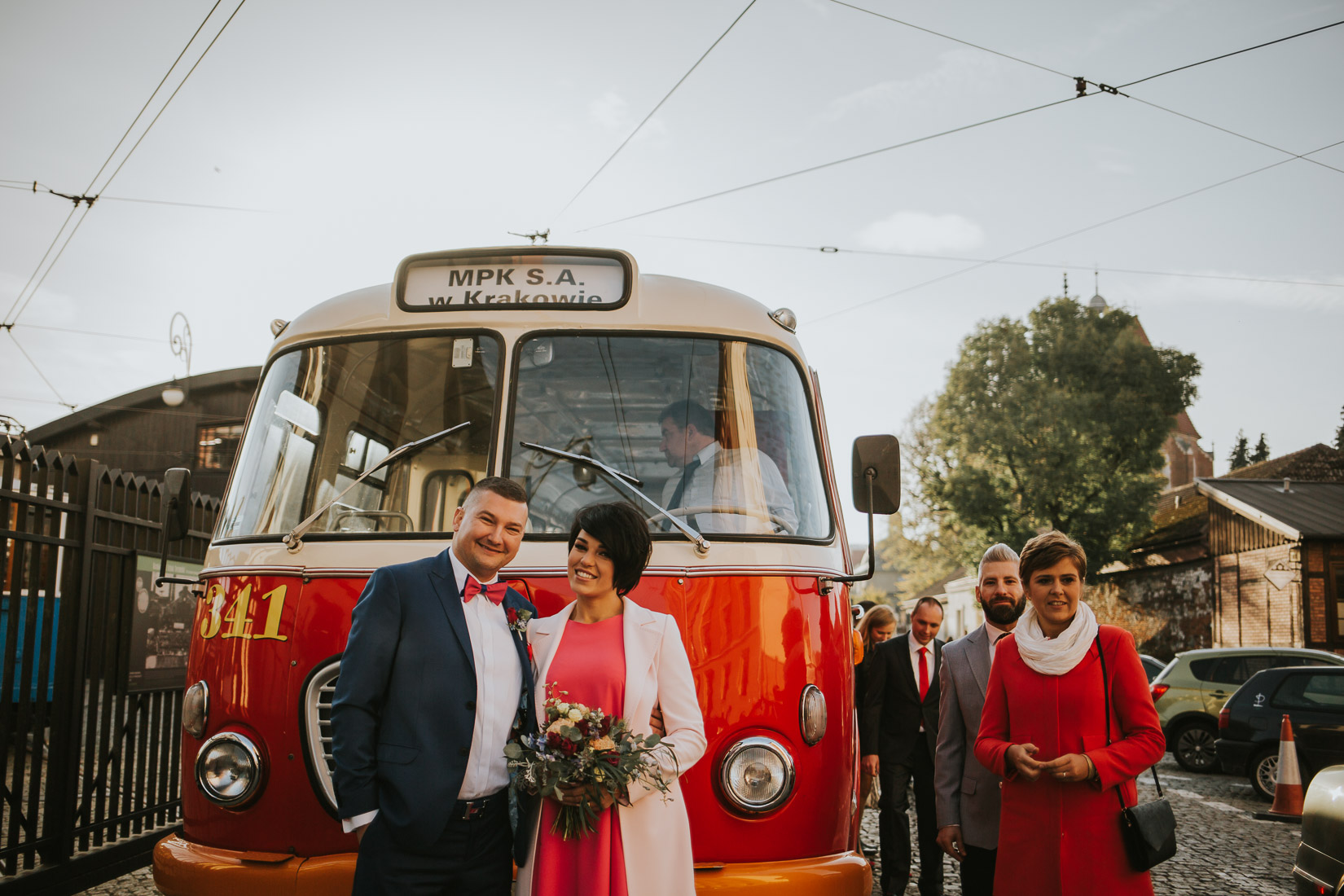 Fotografia ślubna Kraków, ślub wesele Stara Zajezdnia Kraków Kazimierz