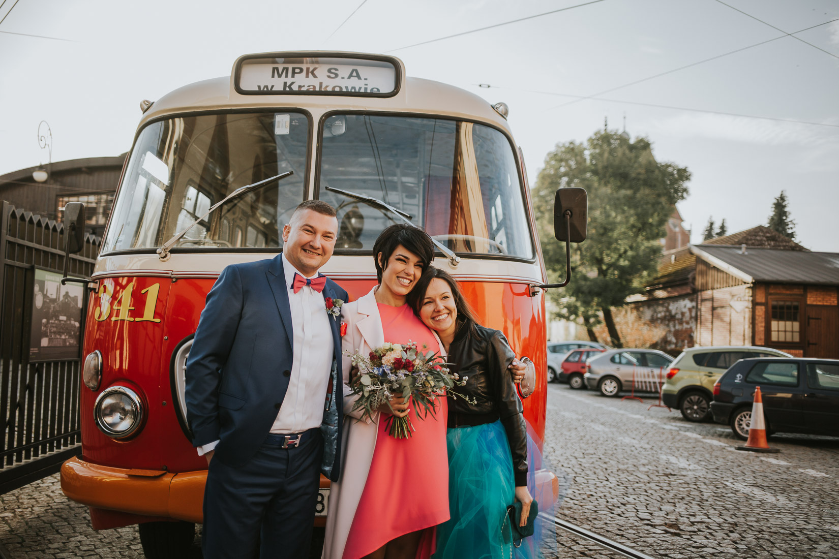 Fotografia ślubna Kraków, ślub wesele Stara Zajezdnia Kraków Kazimierz