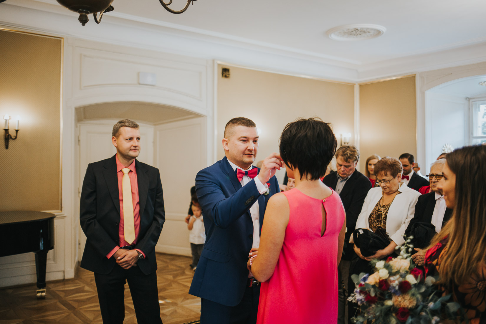 Fotografia ślubna Kraków, ślub cywilny Dworek Białoprądnicki