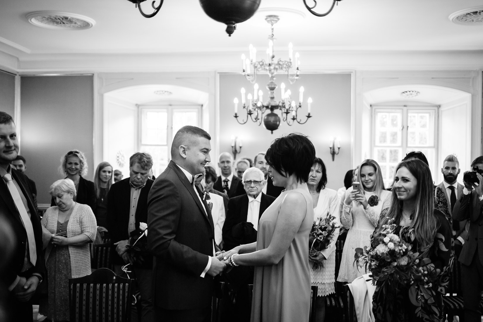 Fotografia ślubna Kraków, ślub cywilny Dworek Białoprądnicki