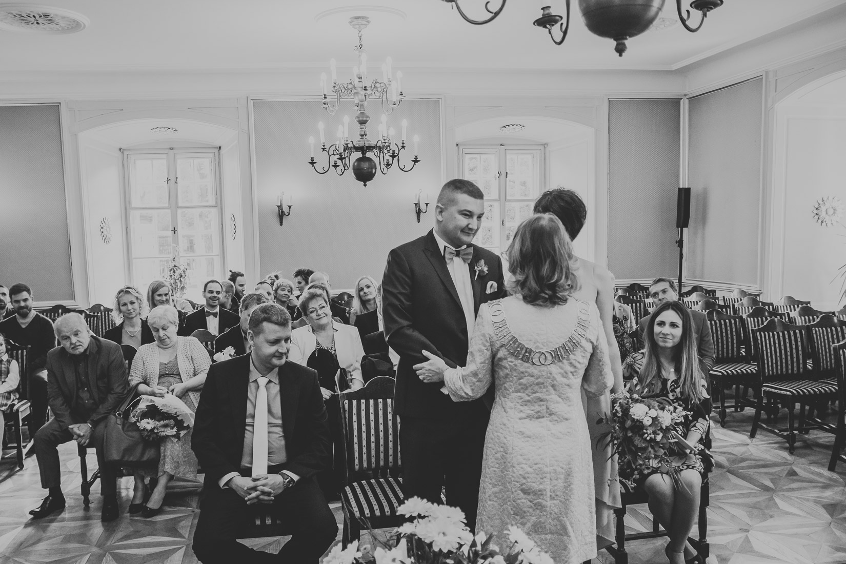 Fotografia ślubna Kraków, ślub cywilny Dworek Białoprądnicki