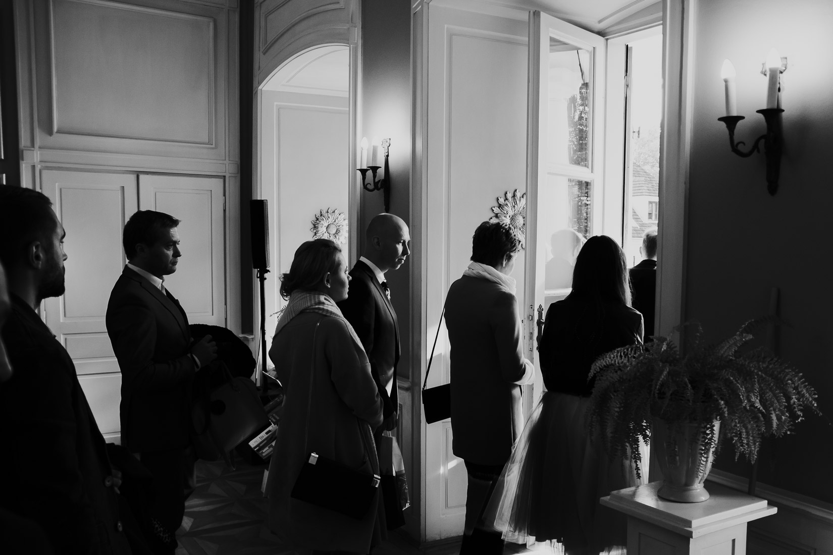 Fotografia ślubna Kraków, ślub cywilny Dworek Białoprądnicki