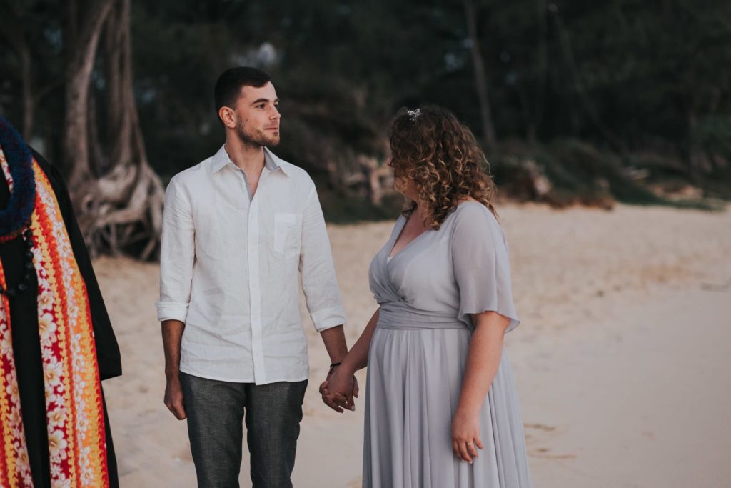 Ślub na Hawajach, Sesja ślubna na Hawajach, wedding sesion Hawaii, Hawaii wedding photographers, waimanalo beach wedding