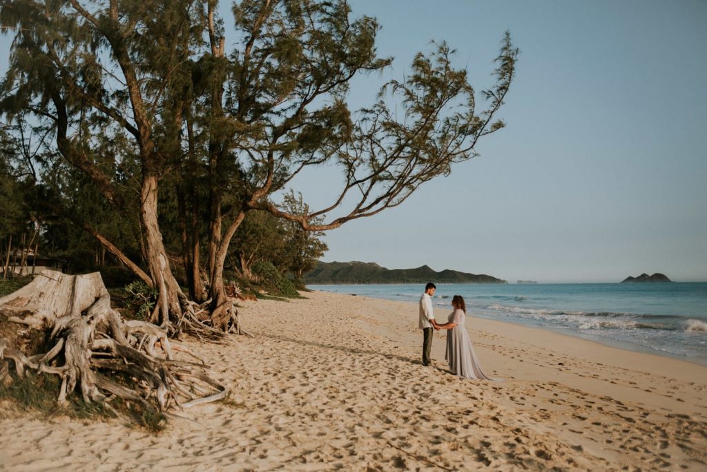 Ślub na Hawajach,waimanalo beach wedding, Sesja ślubna na Hawajach, wedding sesion Hawaii, Hawaii wedding photographers