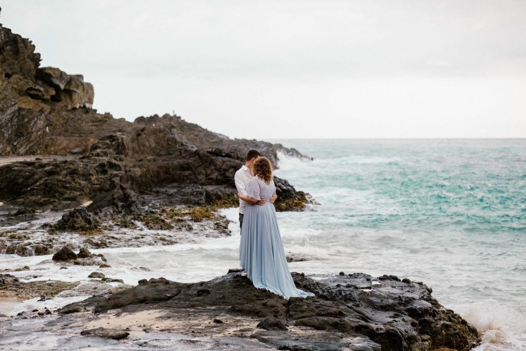 halona beach cove wedding session, Sesja ślubna na Hawajach, wedding sesion Hawaii, Hawaii wedding photographers
