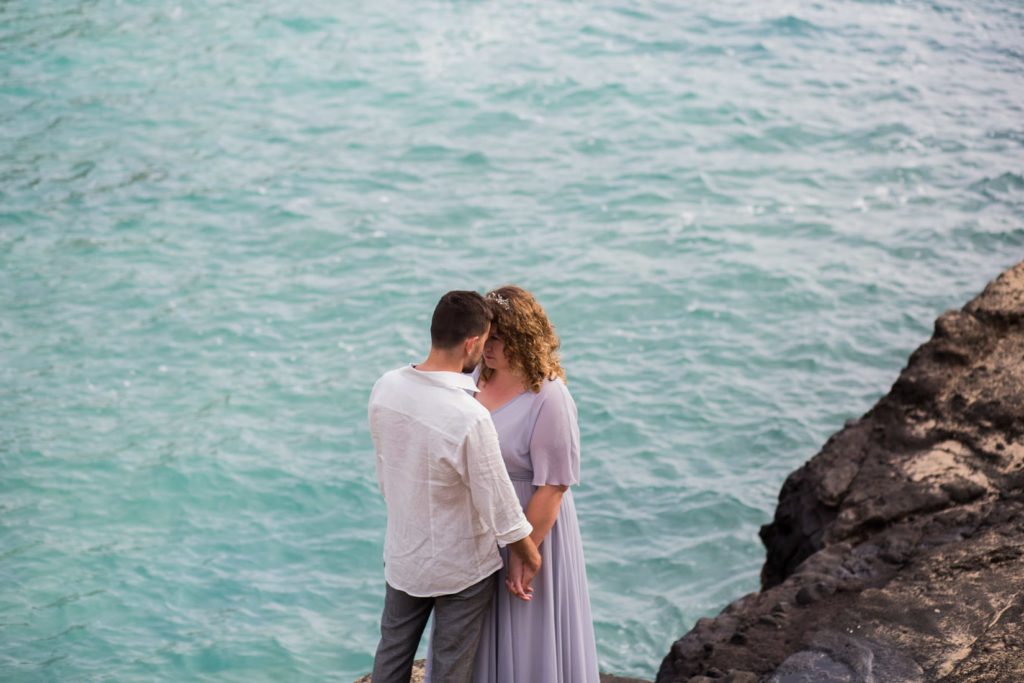 Ślub na Hawajach, Sesja ślubna na Hawajach, wedding sesion Hawaii, halona beach cove wedding session