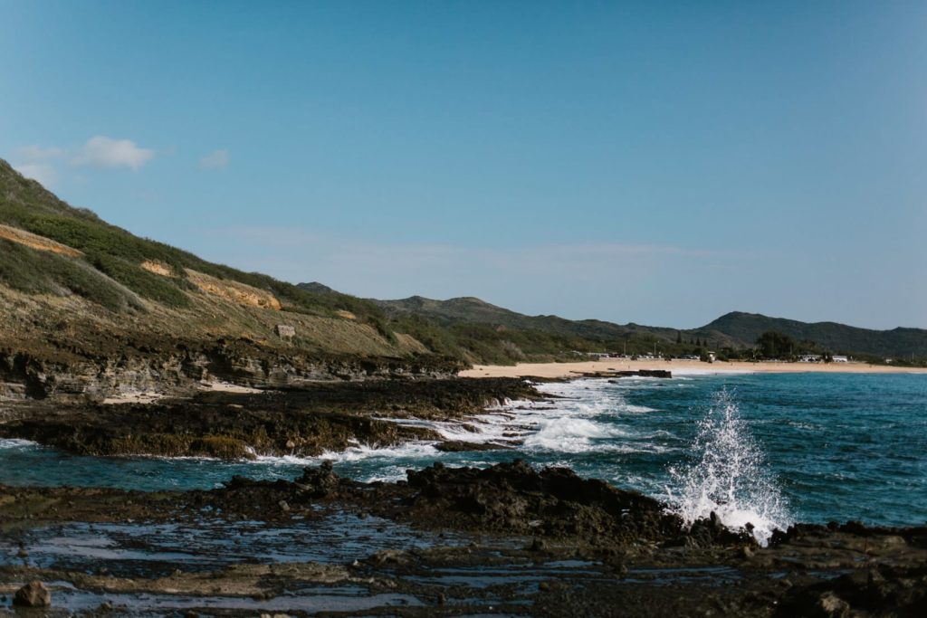 Ślub na Hawajach, Sesja ślubna na Hawajach, wedding sesion Hawaii, halona blowhole