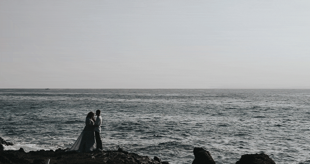 Ślub na Hawajach, Sesja ślubna na Hawajach, wedding sesion Hawaii, halona blowhole