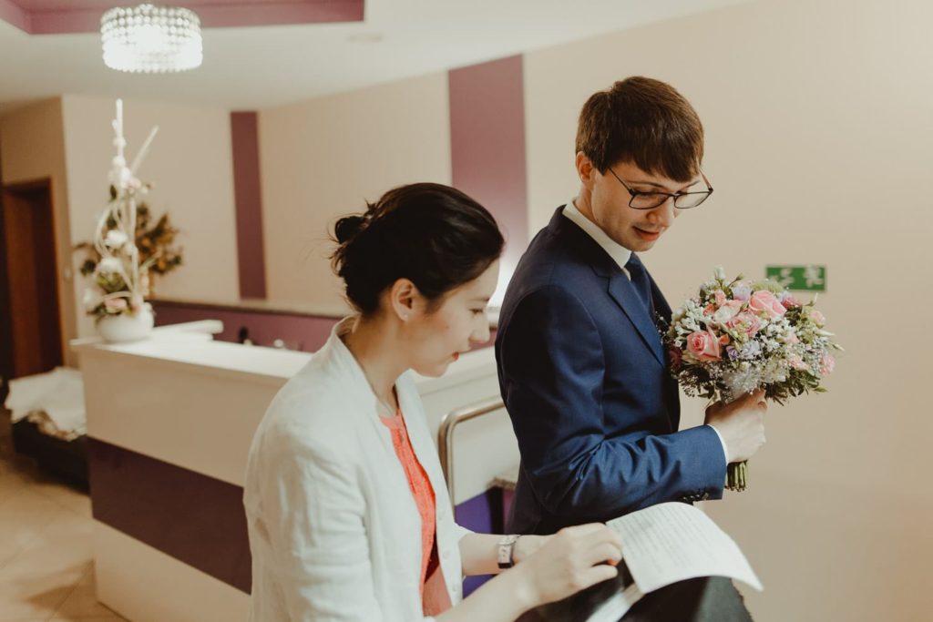 Fotografia ślubna Kraków , Fotograf ślubny Kielce - Basia & Tony Ślub pod Krakowem