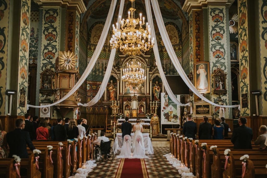 Fotografia ślubna Kraków , Fotograf ślubny Kielce - Basia & Tony Ślub pod Krakowem