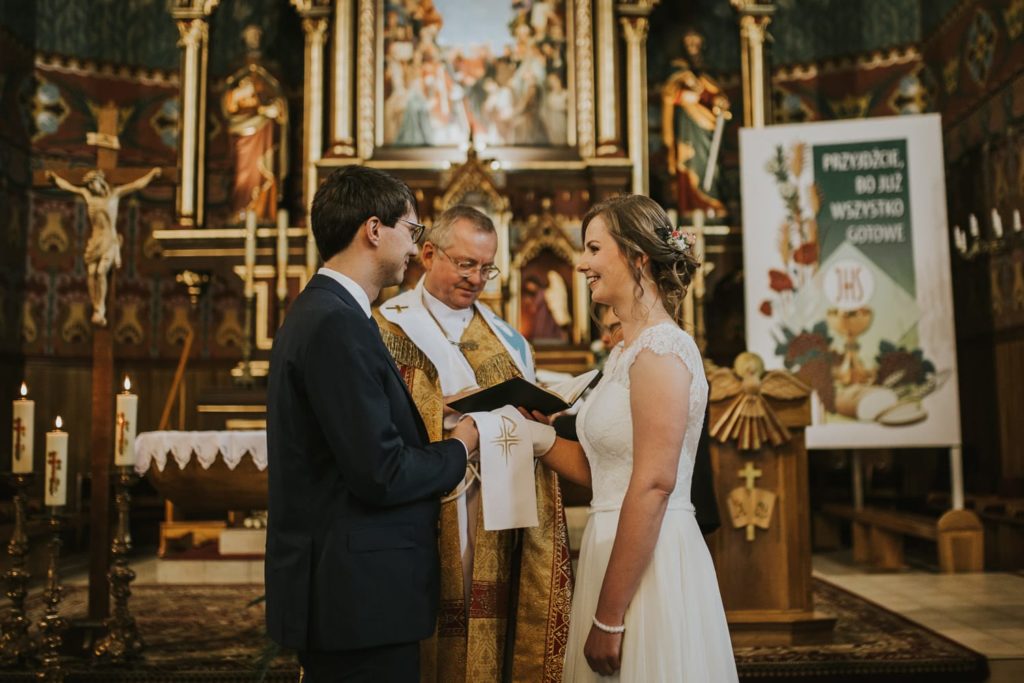 Fotografia ślubna Kraków , Fotograf ślubny Kielce - Basia & Tony Ślub pod Krakowem