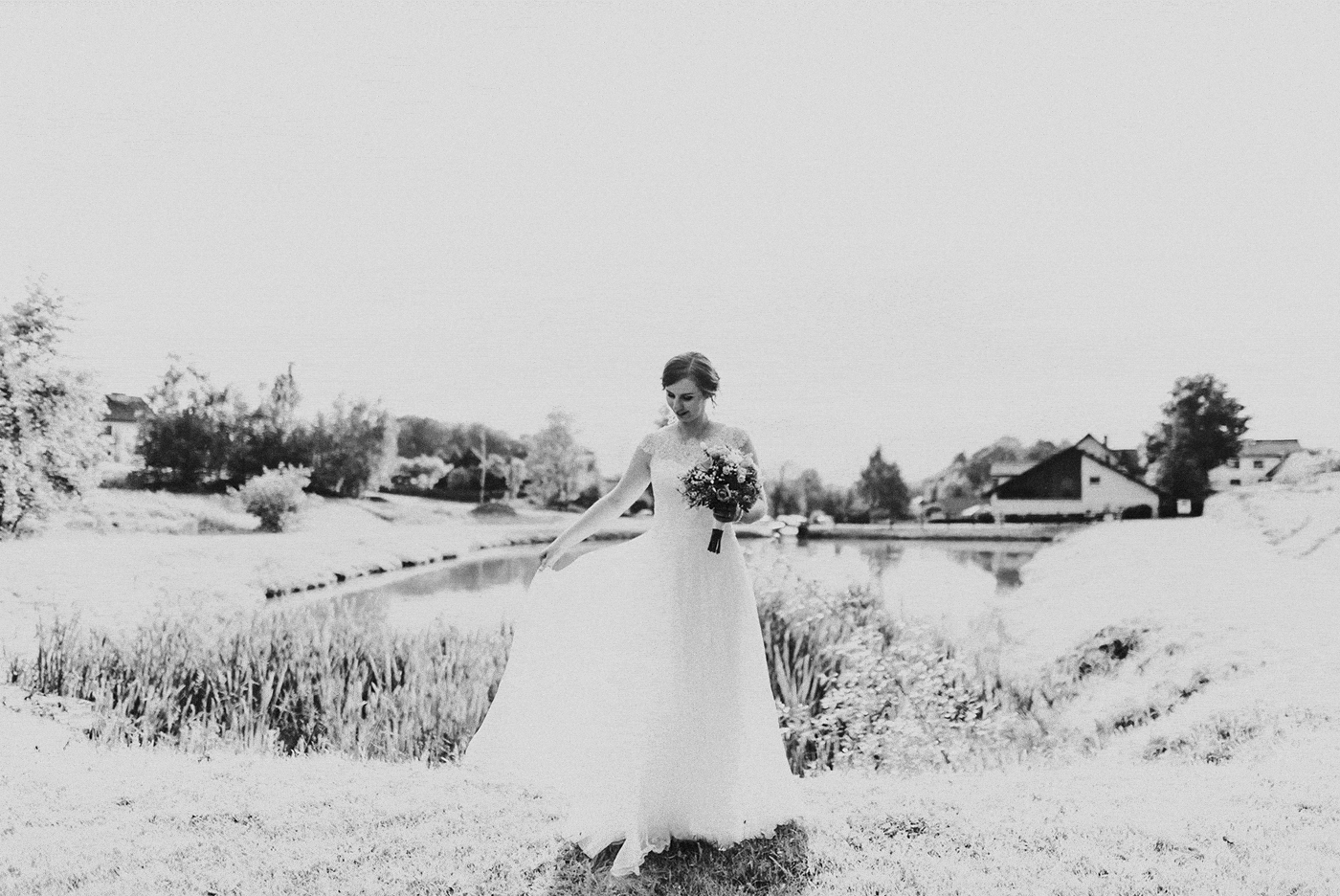 Fotografia ślubna Kraków , Fotograf ślubny Kielce - Basia & Tony Ślub pod Krakowem