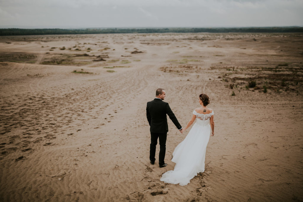 Sesja ślubna Pustynia Błędowska