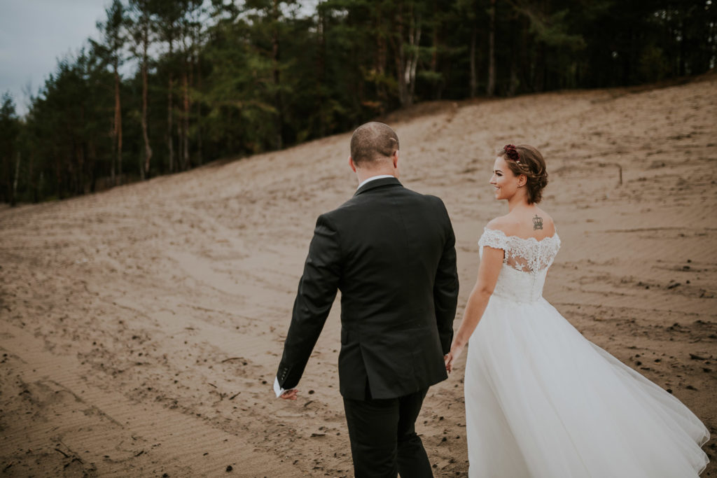 Sesja ślubna Pustynia Błędowska