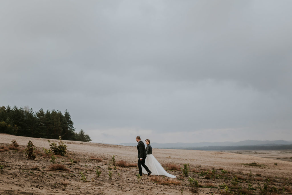 Sesja ślubna Pustynia Błędowska