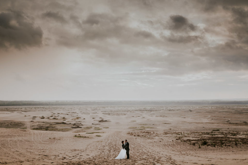 Sesja ślubna Pustynia Błędowska