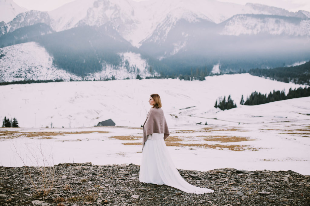 Sesja ślubna w górach, plener w górach