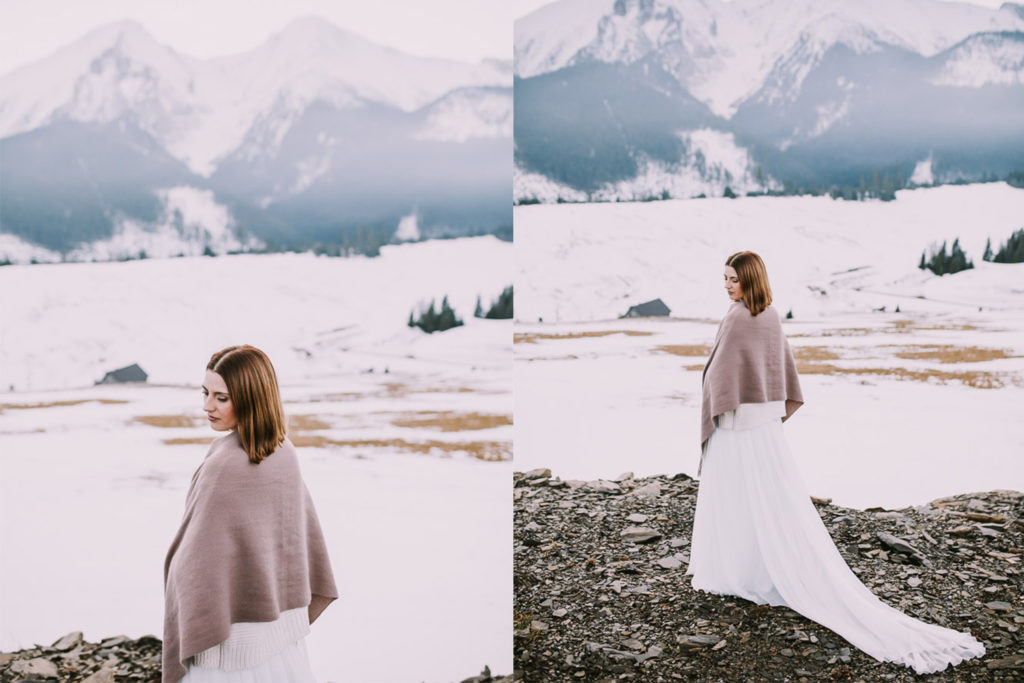 Sesja ślubna w górach, plener w górach