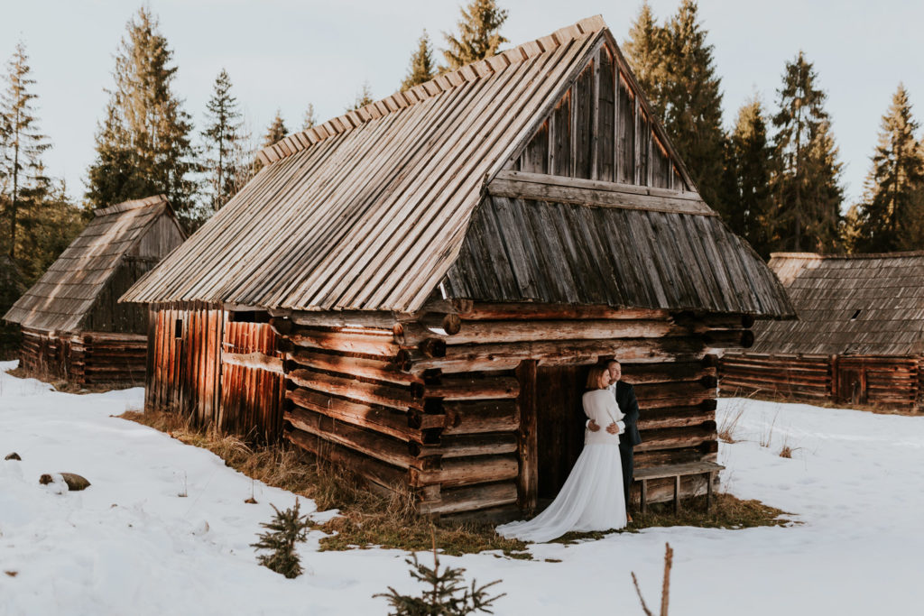 Sesja ślubna w górach, plener w górach