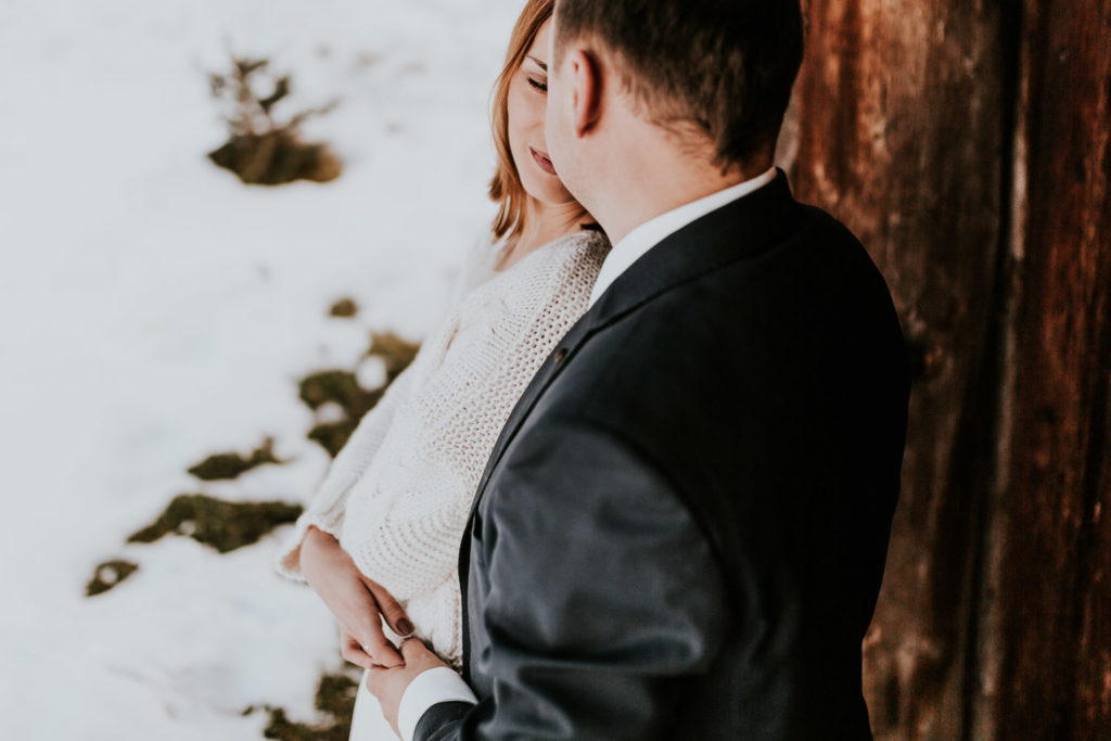 Sesja ślubna w górach, plener w górach