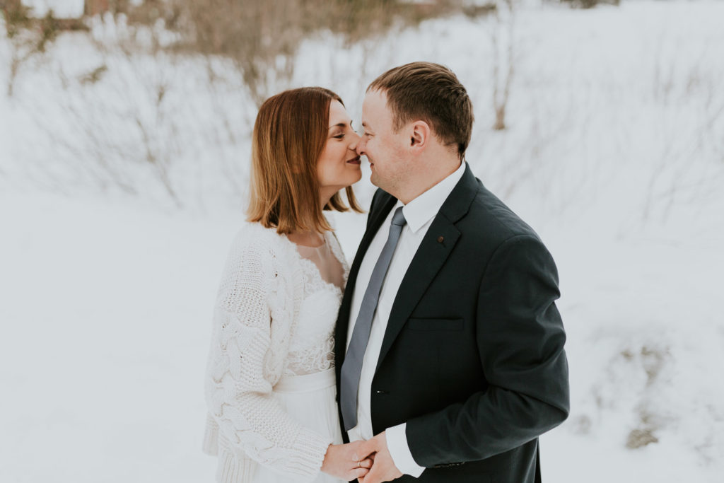 Sesja ślubna w górach, plener w górach