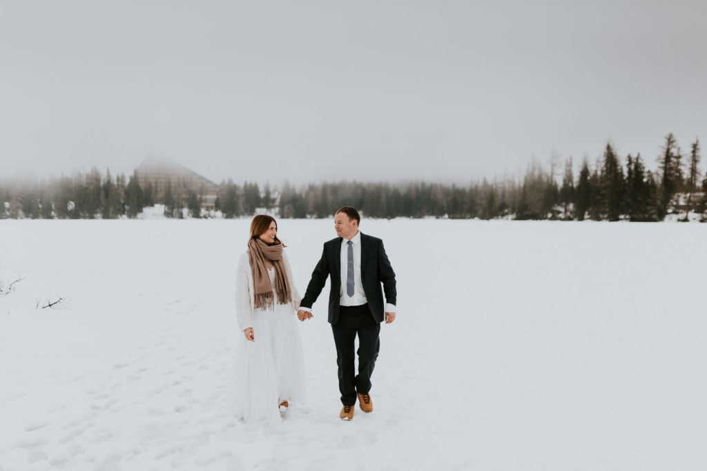 Sesja ślubna w górach, plener w górach