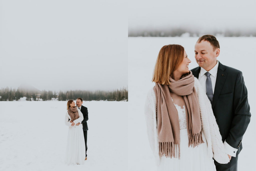 Sesja ślubna w górach, plener w górach