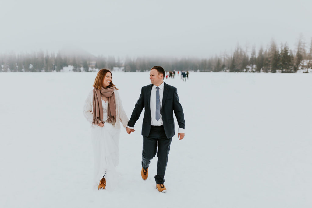 Sesja ślubna w górach, plener w górach