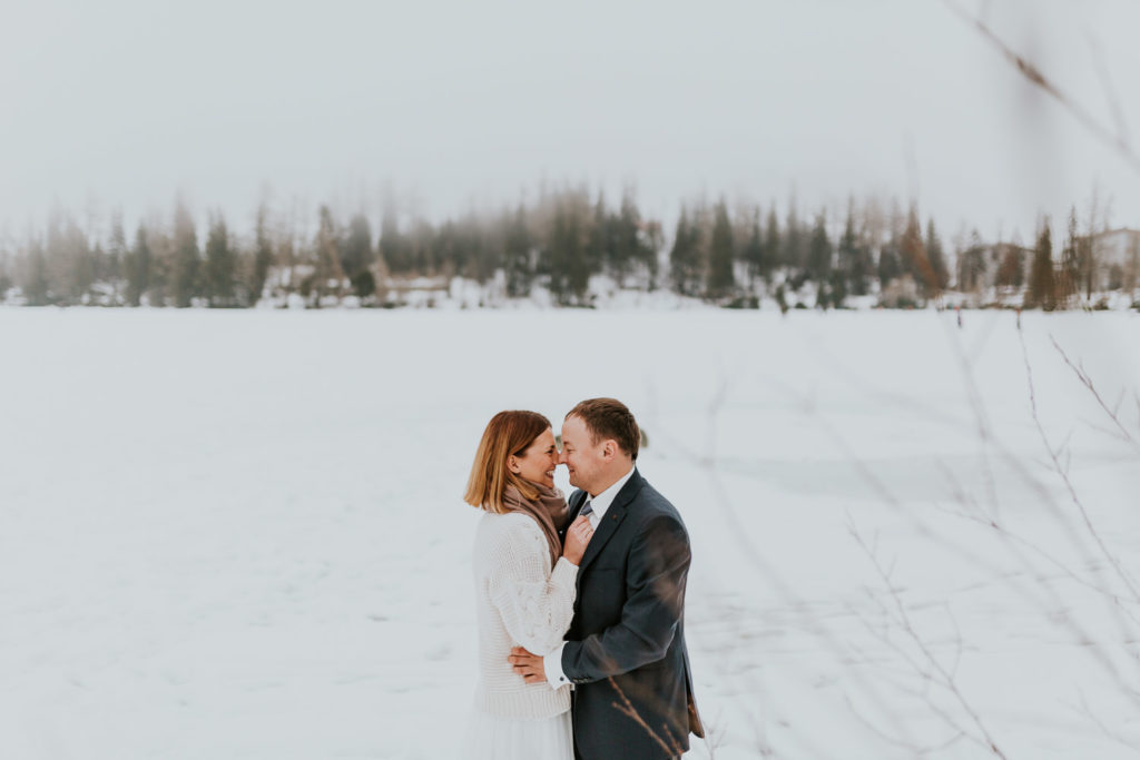 Sesja ślubna w górach, plener w górach