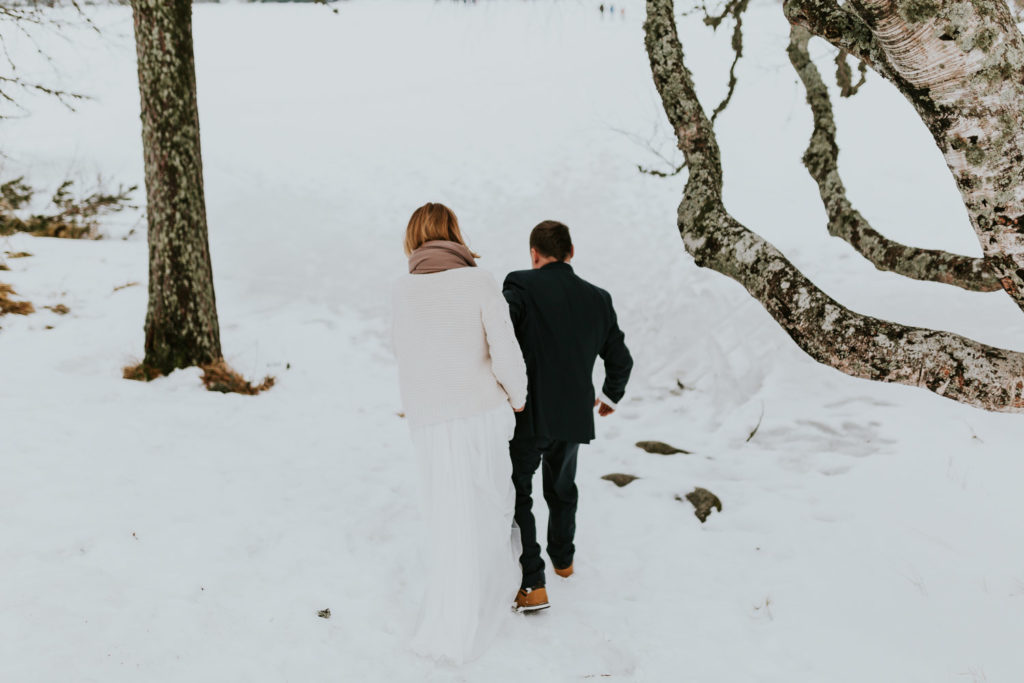 Sesja ślubna w górach, plener w górach