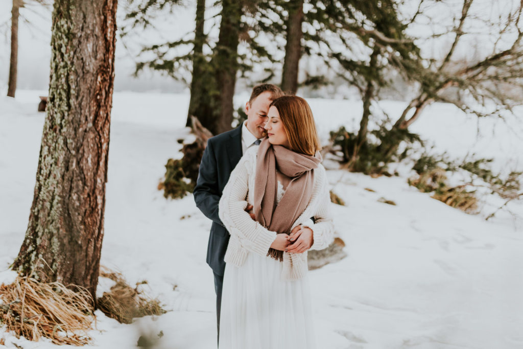 Sesja ślubna w górach, plener w górach