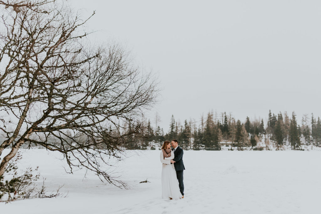 Sesja ślubna w górach, plener w górach