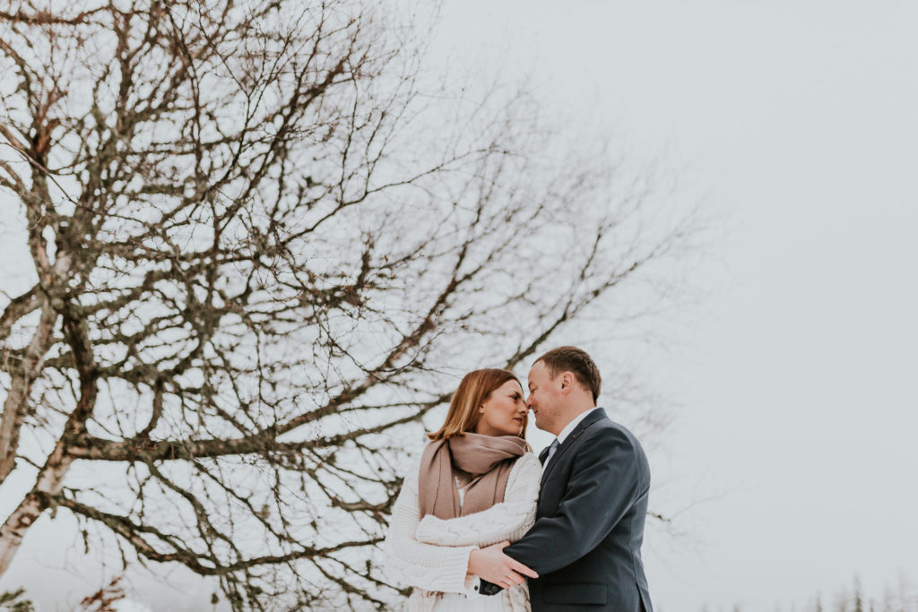 Sesja ślubna w górach, plener w górach