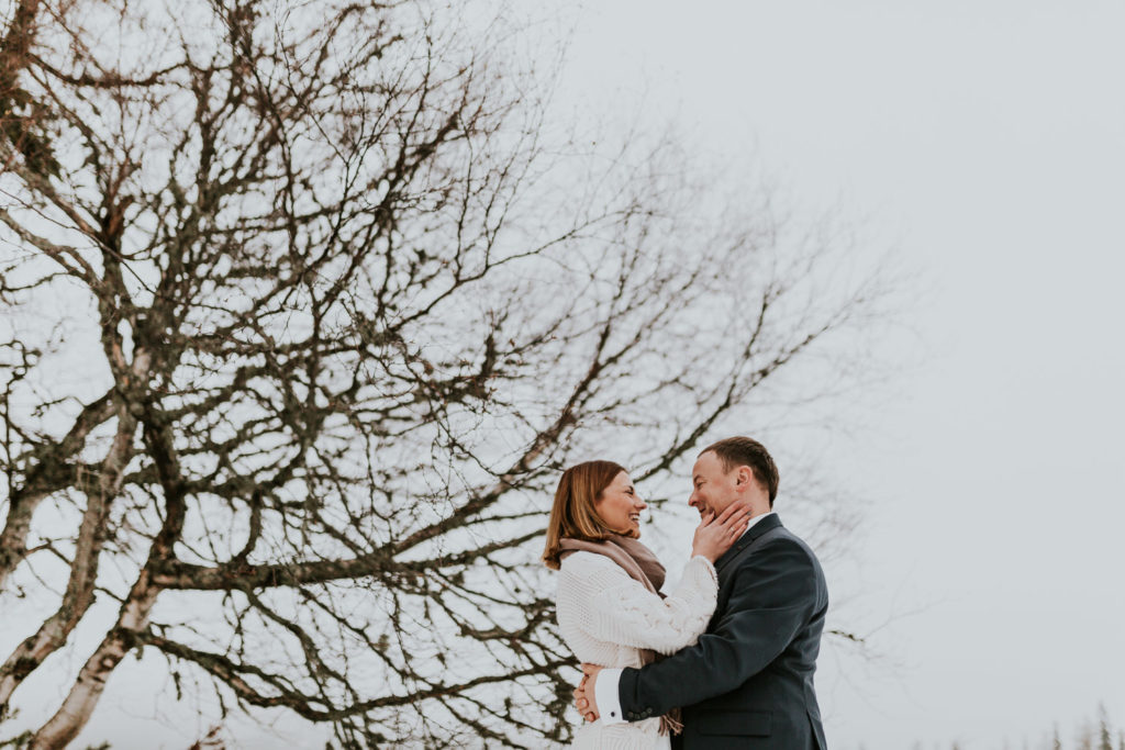 Sesja ślubna w górach, plener w górach