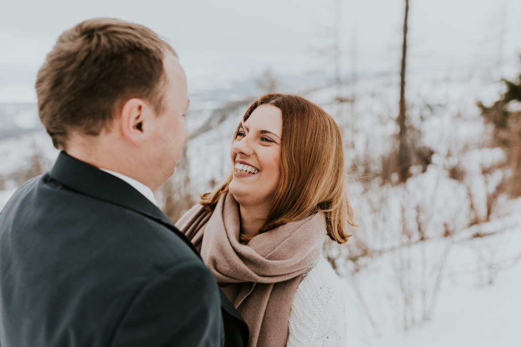 Sesja ślubna w górach, plener w górach