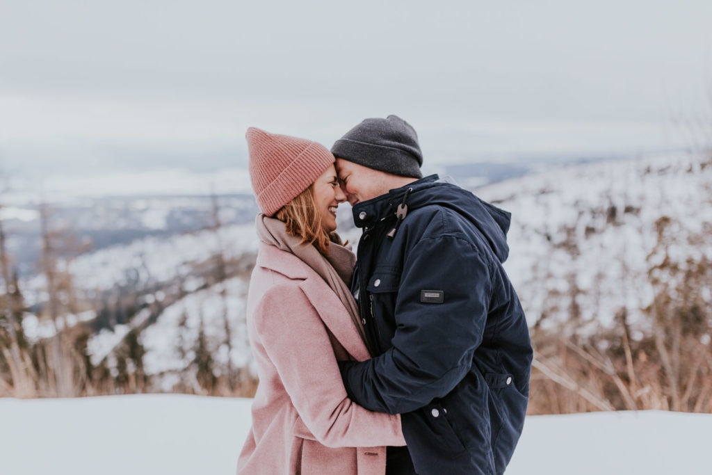 Sesja ślubna w górach, plener w górach