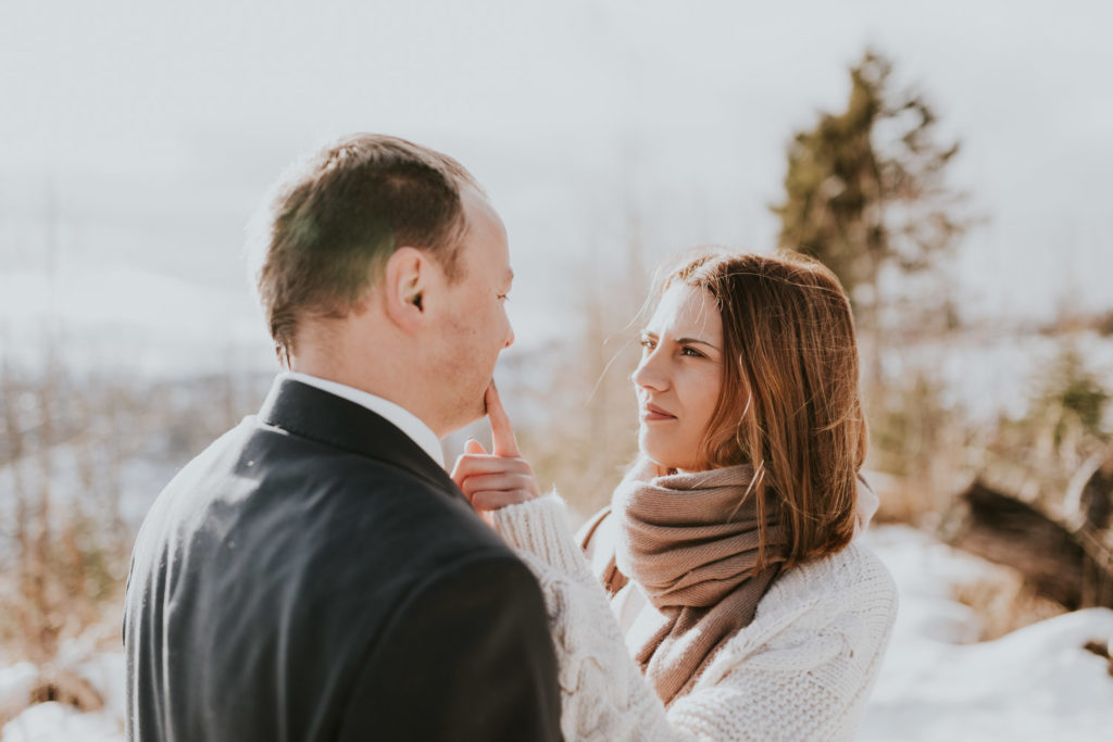 Sesja ślubna w górach, plener w górach