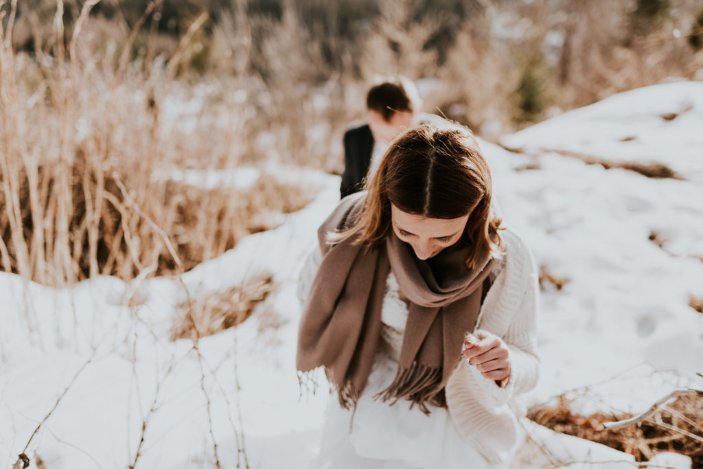 Sesja ślubna w górach, plener w górach