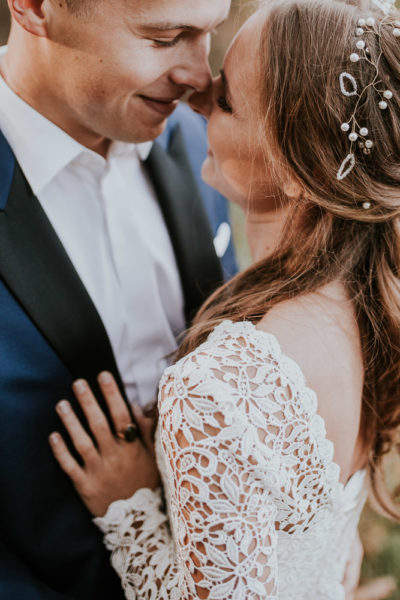 Sesja ślubna w lesie