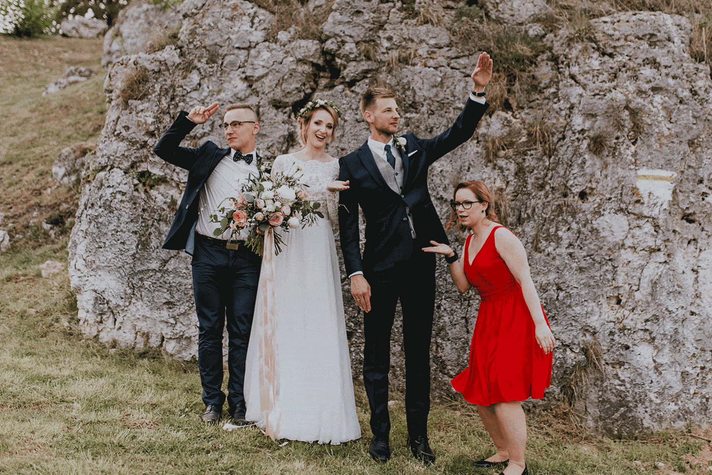 Ślub w Skalnym dworze, Ojców Skalny dwór