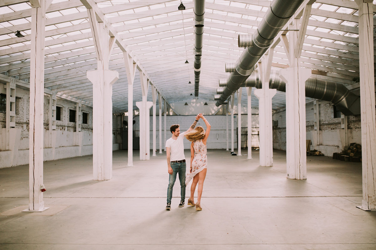 Patrycja&Patryk Sesja narzeczeńska w Warszawie, Soho Factory Warszawa