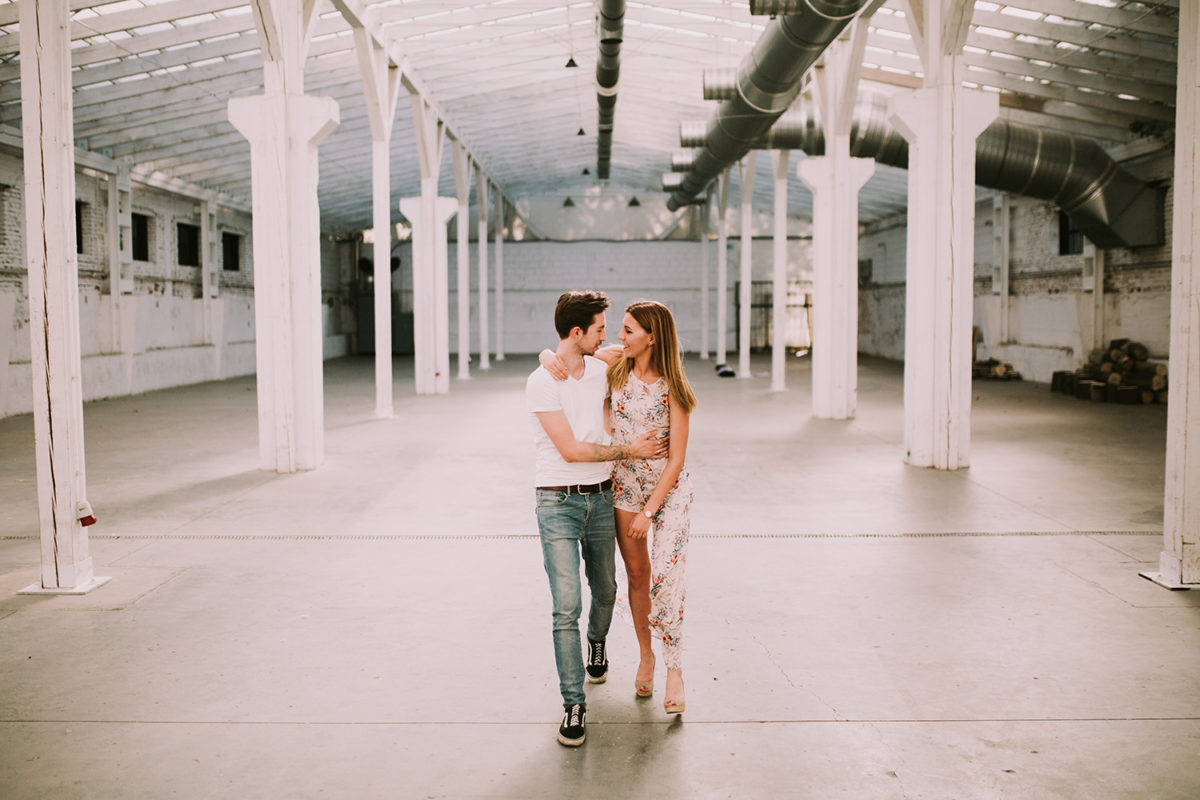 Patrycja&Patryk Sesja narzeczeńska w Warszawie, Soho Factory Warszawa