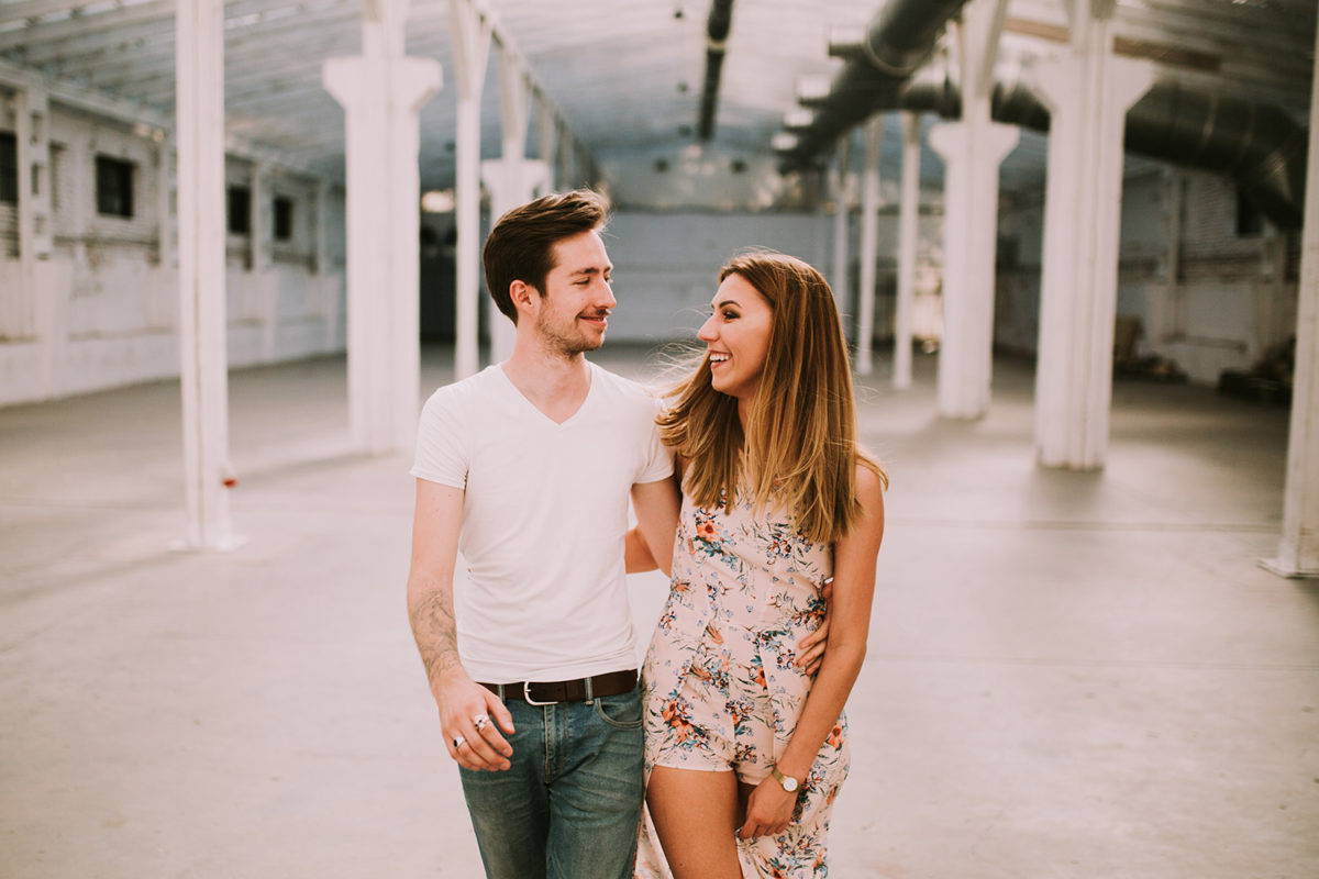 Patrycja&Patryk Sesja narzeczeńska w Warszawie, Soho Factory Warszawa