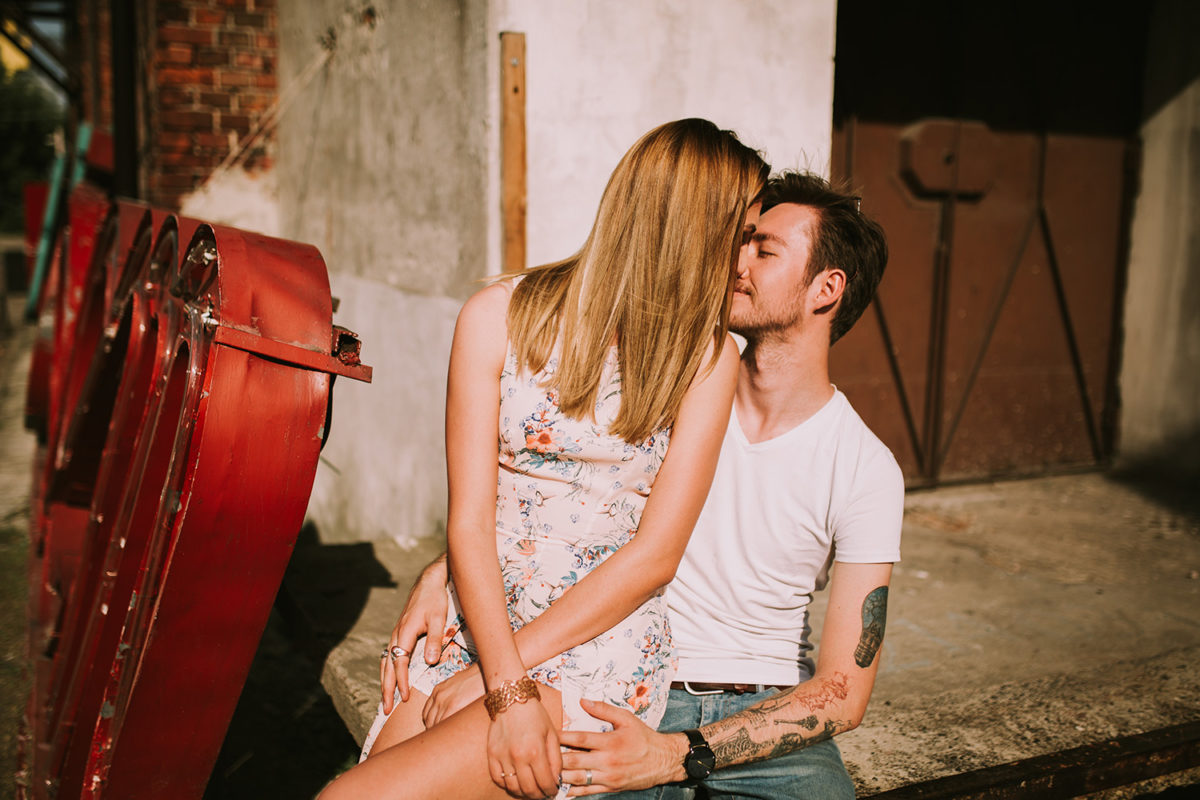 Patrycja&Patryk Sesja narzeczeńska w Warszawie, Soho Factory Warszawa