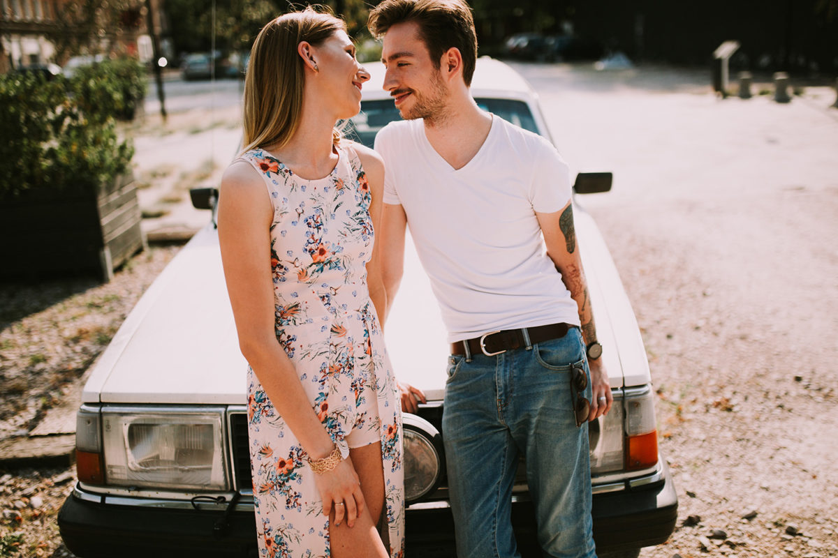 Patrycja&Patryk Sesja narzeczeńska w Warszawie, Soho Factory Warszawa