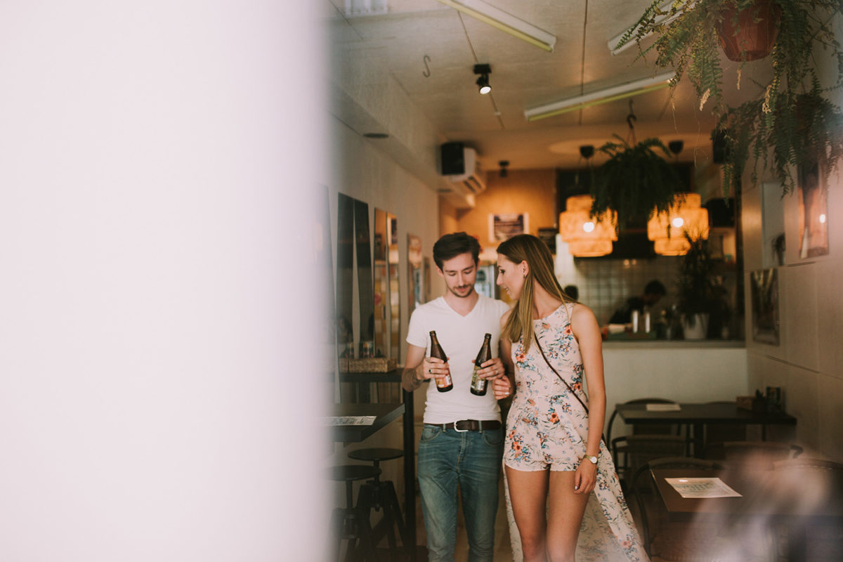 Patrycja&Patryk Sesja narzeczeńska w Warszawie, Ogród na dachu Biblioteki Uniwersytetu Warszawskiego