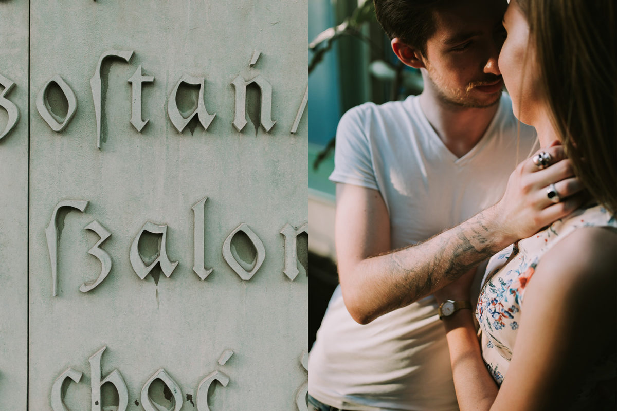 Patrycja&Patryk Sesja narzeczeńska w Warszawie, Ogród na dachu Biblioteki Uniwersytetu Warszawskiego