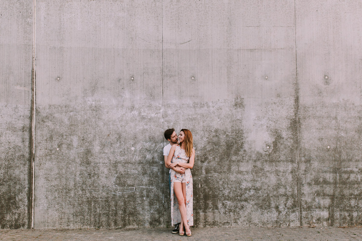 Patrycja&Patryk Sesja narzeczeńska w Warszawie, Bulwary wiślane Warszawa