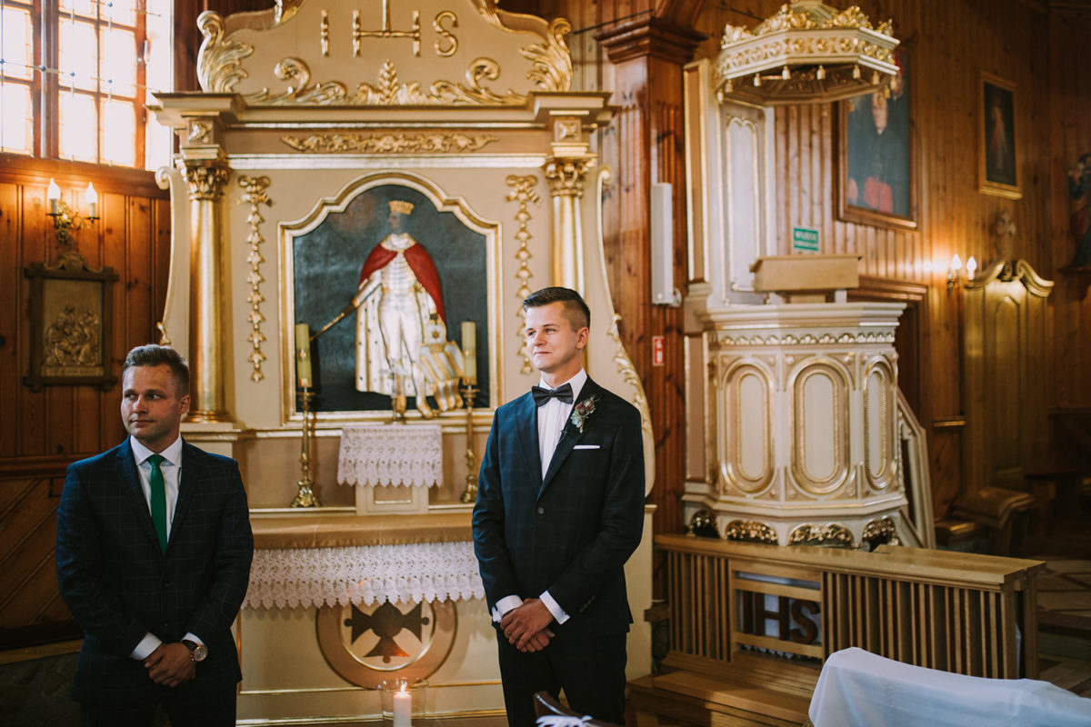 Ślub w Przepitkach, Parafia rzymskokatolicka pw. św. Zygmunta w Królewie ślub, fotografia ślubna Warszawa