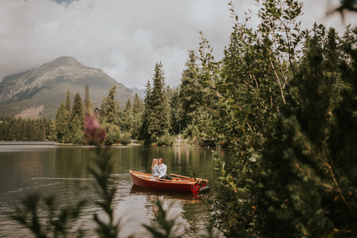 Ślub Przepitki & Przekąski, Fotograf ślubny Warszawa, Sesja Ślubna Jezioro Szczyrbskie Słowacja, Sesja Ślubna Tatry, Sesja ślubna w górach